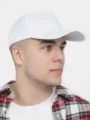 Белый бейсболка "Промо лайт"