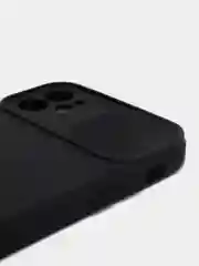 Черный чехол для iPhone 11, 13, 12, Pro, Max, Mini, защита камеры, бархатный