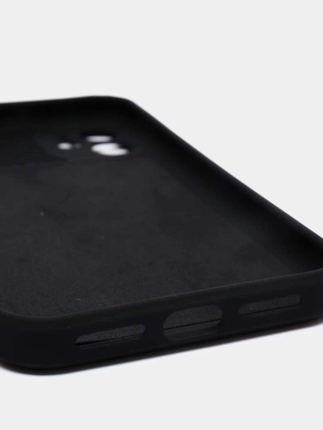 Черный чехол для iPhone 11, 13, 12, Pro, Max, Mini, защита камеры, бархатный