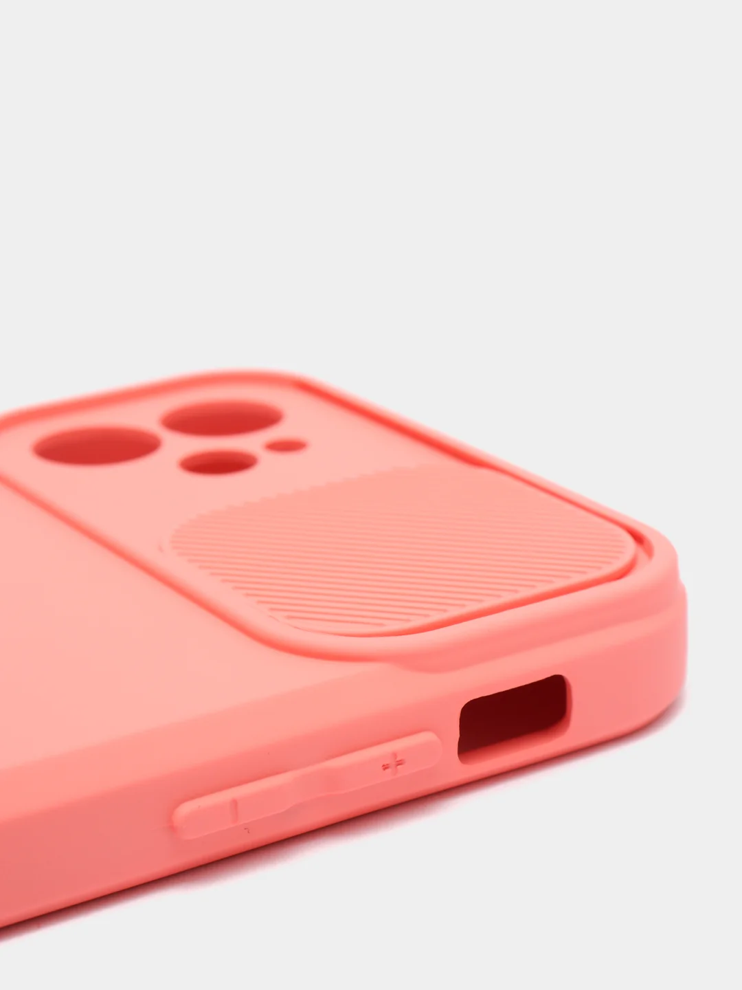 Пастельно-коралловый чехол для iPhone 11, 13, 12, Pro, Max, Mini, защита камеры, бархатный