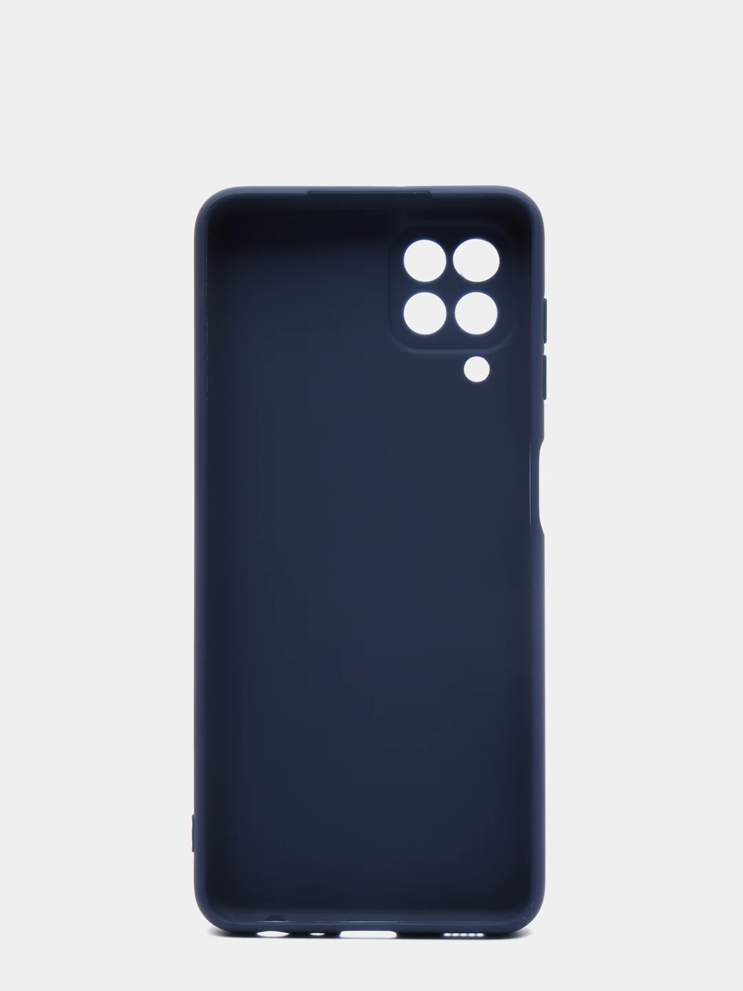 Синий чехол для Samsung A22, M32, M22, с защитой камеры, силиконовый