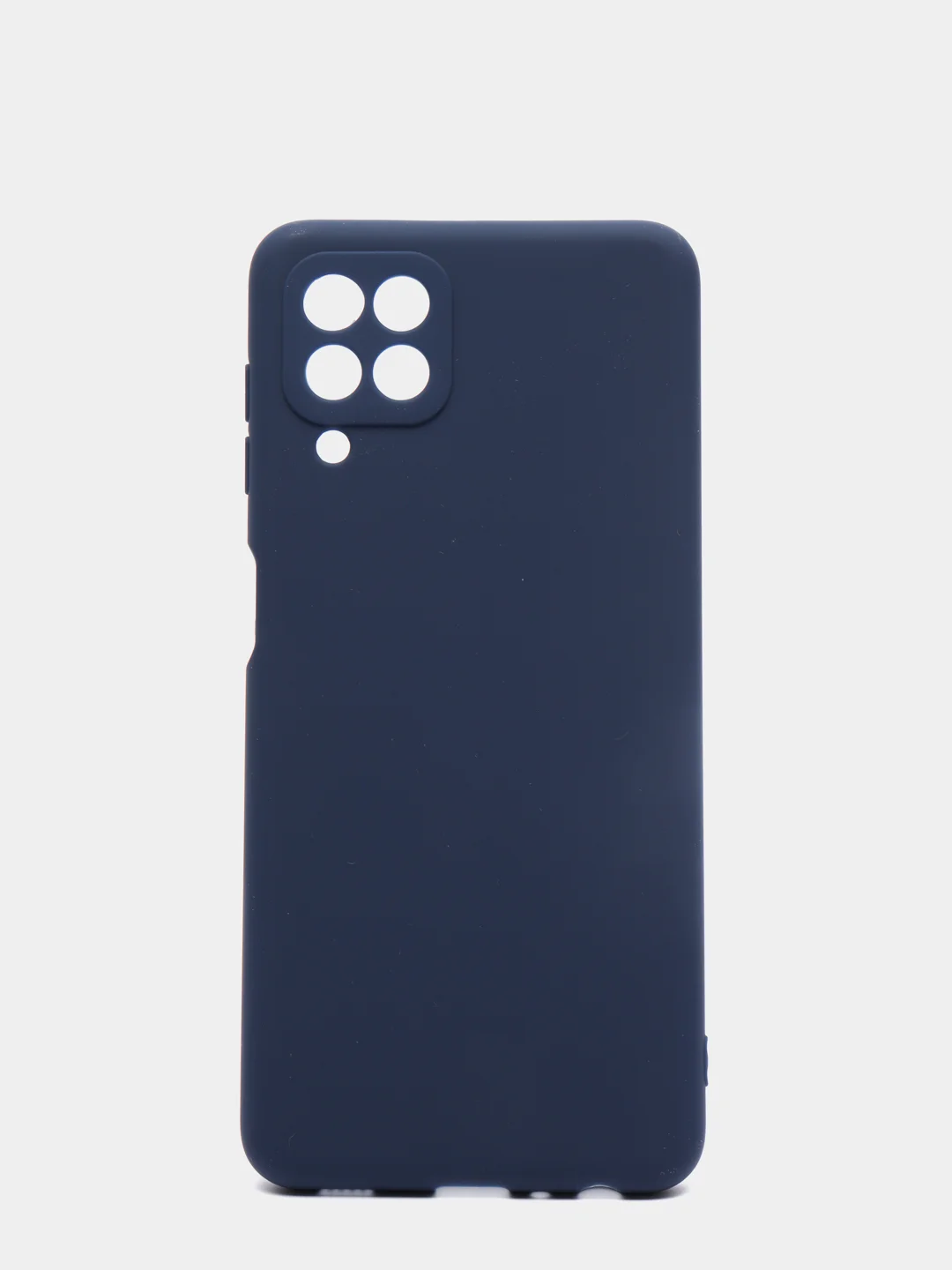 Синий чехол для Samsung A22, M32, M22, с защитой камеры, силиконовый