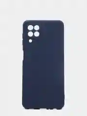Синий чехол для Samsung A22, M32, M22, с защитой камеры, силиконовый