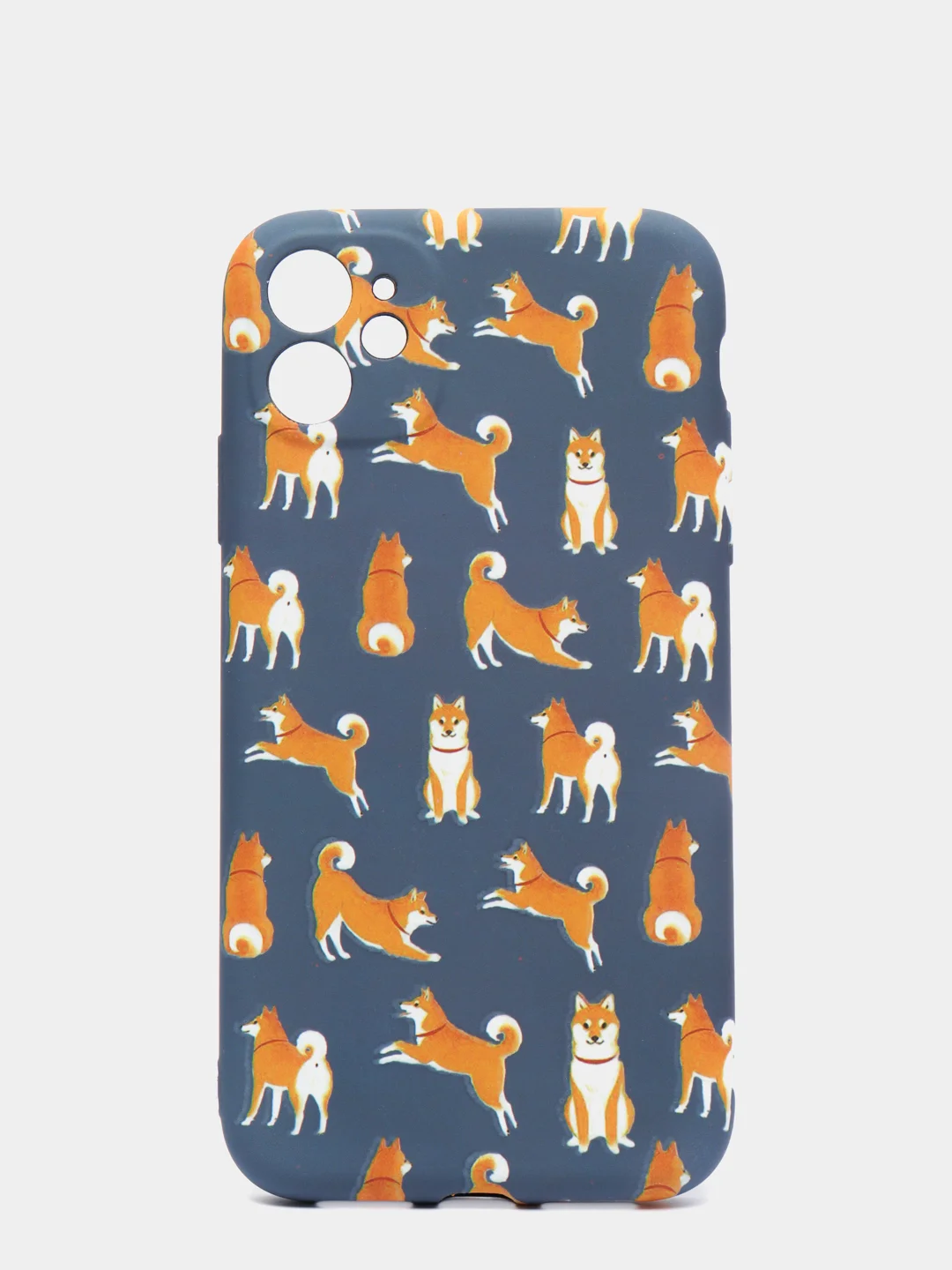 Голубой чехол на iPhone 11, XR, 7 Plus, 8 Plus