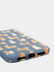 Голубой чехол на iPhone 11, XR, 7 Plus, 8 Plus