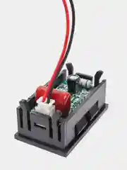Красный вольтметр цифровой YB27A