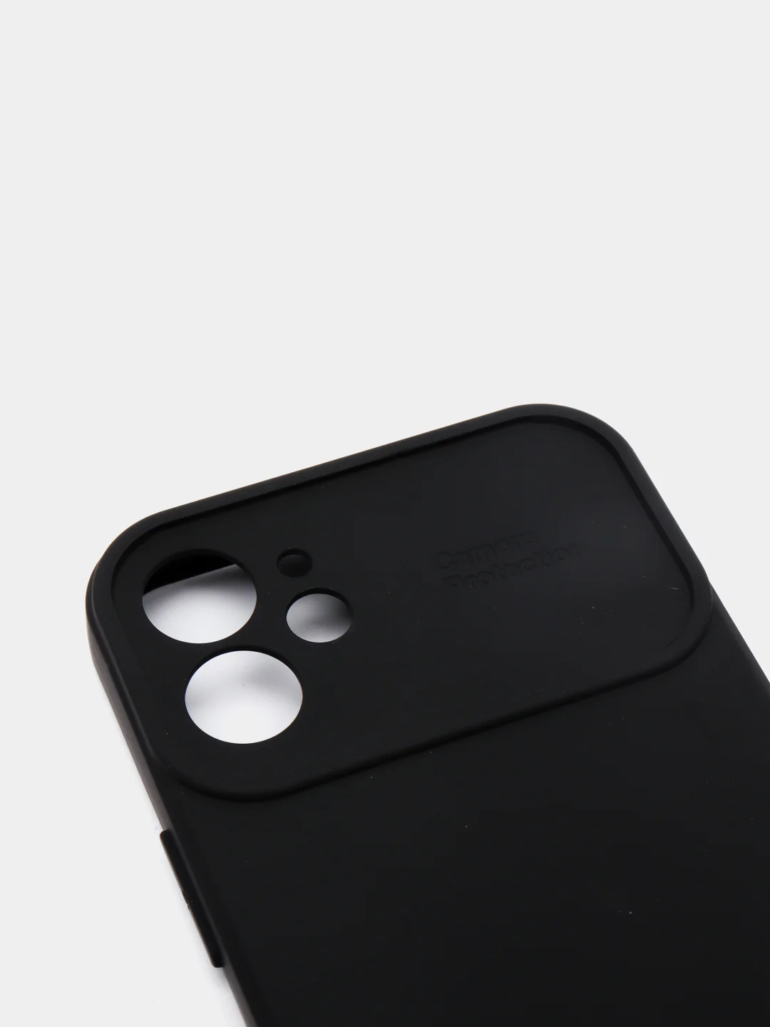 Черный чехол для iPhone 12 mini, защита камеры, бархатный