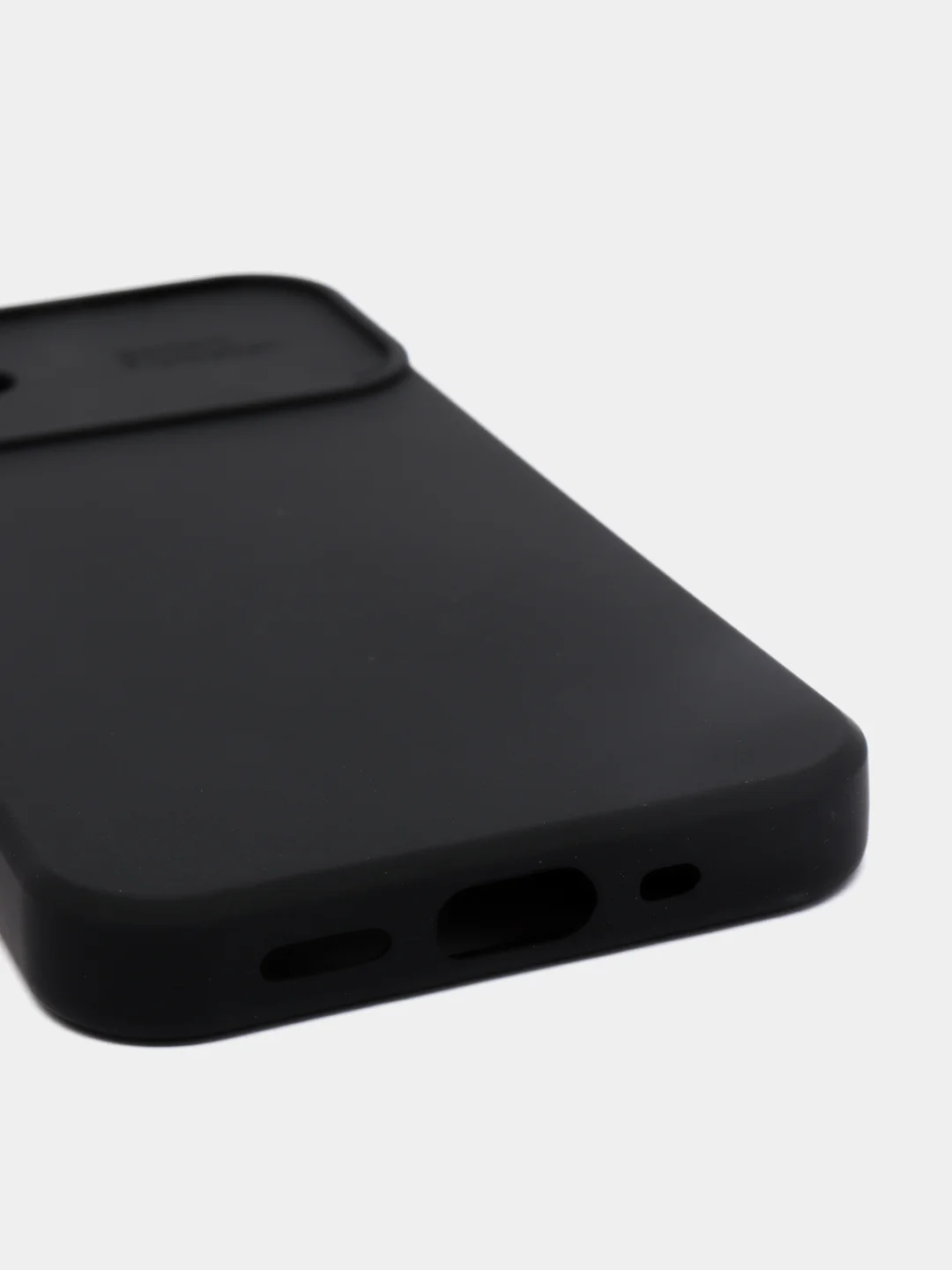 Черный чехол для iPhone 12 mini, защита камеры, бархатный