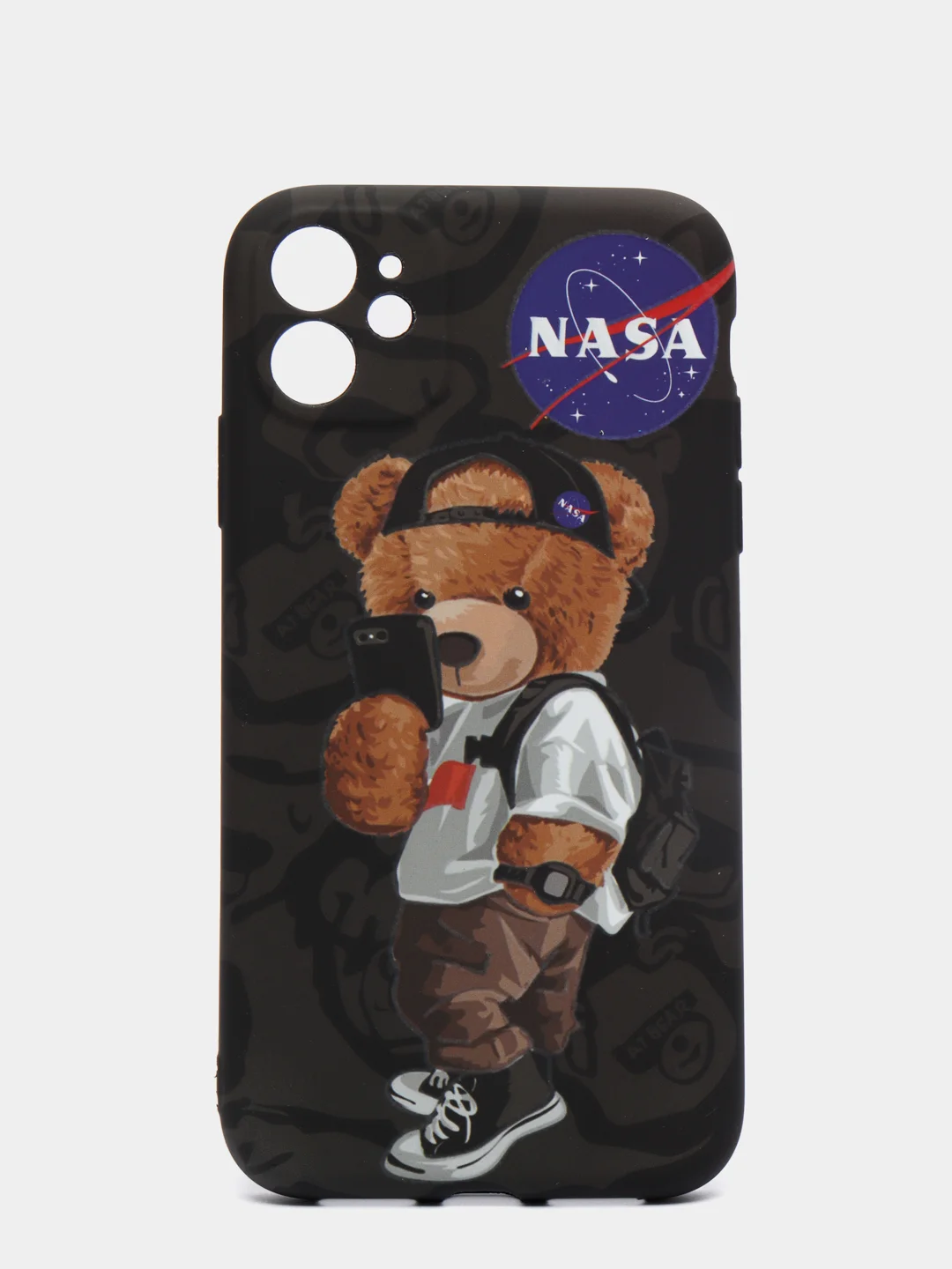 Черный чехол на iPhone 11, XR, 7 Plus, 8 Plus