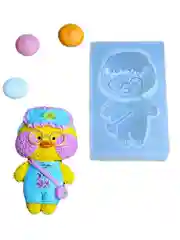 Силиконовый молд "Уточка Lalafanfan 2д"