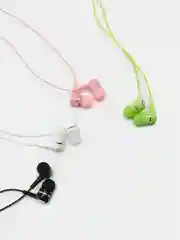 Лайм наушники с микрофоном