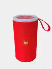 Красный портативная Bluetooth колонка TG 512 T&G со светомузыкой