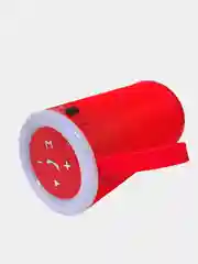Красный портативная Bluetooth колонка TG 512 T&G со светомузыкой