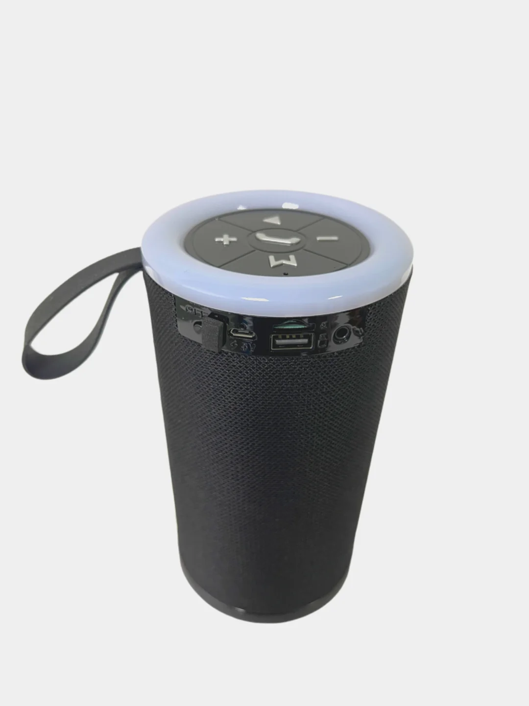 Красный портативная Bluetooth колонка TG 512 T&G со светомузыкой