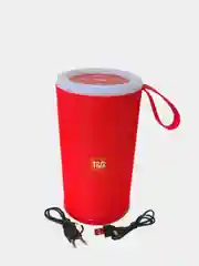 Красный портативная Bluetooth колонка TG 512 T&G со светомузыкой