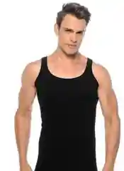 Черный мужская майка