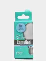 Лампа светодиодная Camelion 10Вт Е14, естественный белый свет