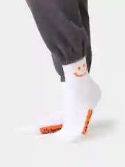 Зеленый носки со смайлом