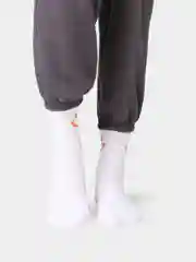 Зеленый носки со смайлом