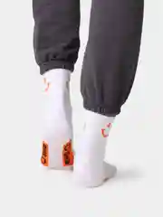 Зеленый носки со смайлом