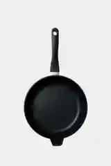 Черный сковорода Гардарика 1528-03 "Магия", с ручкой soft-touch, 28 см