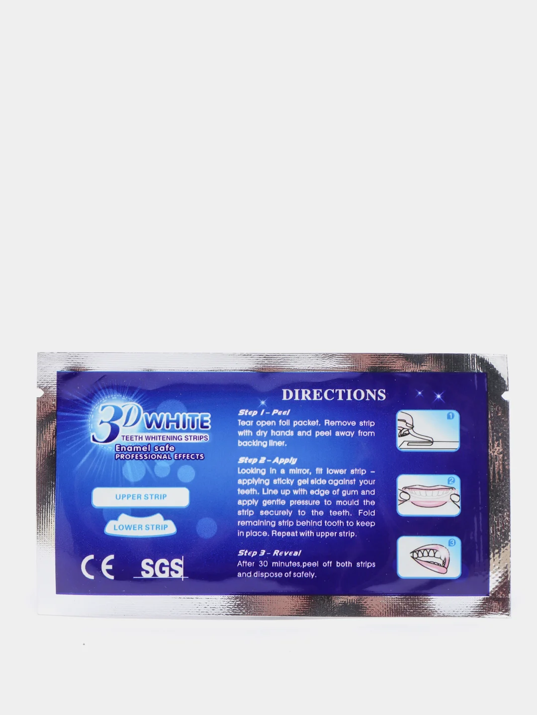 Отбеливающие полоски для зубов 3D White