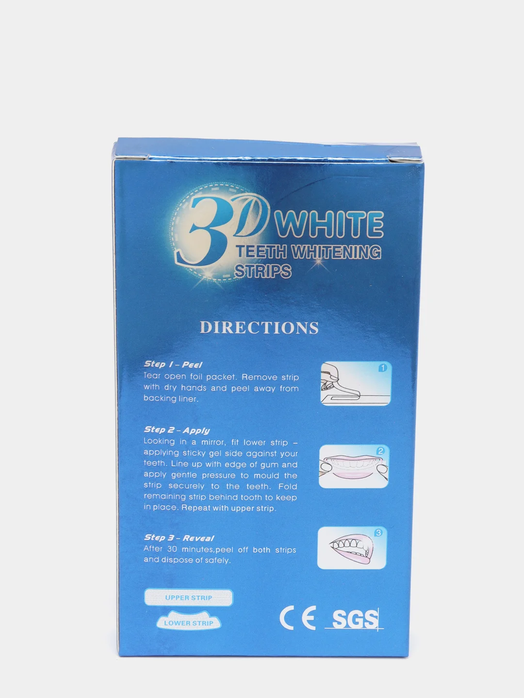 Отбеливающие полоски для зубов 3D White