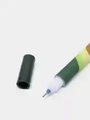 Салатовый ручка пиши стирай "Авокадо", синие стержни  / Стирающая исчезающая ручка пиши-стирай