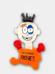 Оранжевый игрушка-антистресс Ударь меня "Punch me"