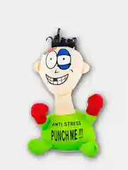 Зеленый игрушка-антистресс Ударь меня "Punch me"