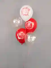 Красный воздушные шары на свадьбу