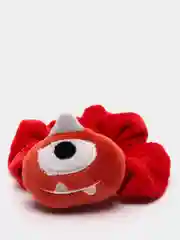 Красный резинки плюшевые
