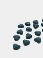 Бирюзовый сургуч в сердечках, 20 штук