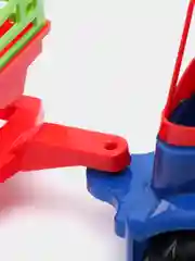 Трактор Green Plast ТР002 с прицепом разноцветный