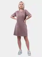 Бежевый женское платье-футболка ADMY