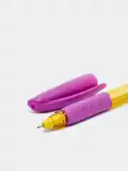 Желтый ручка шариковая Berlingo Triangle 110 Color, синяя, 0,7 мм