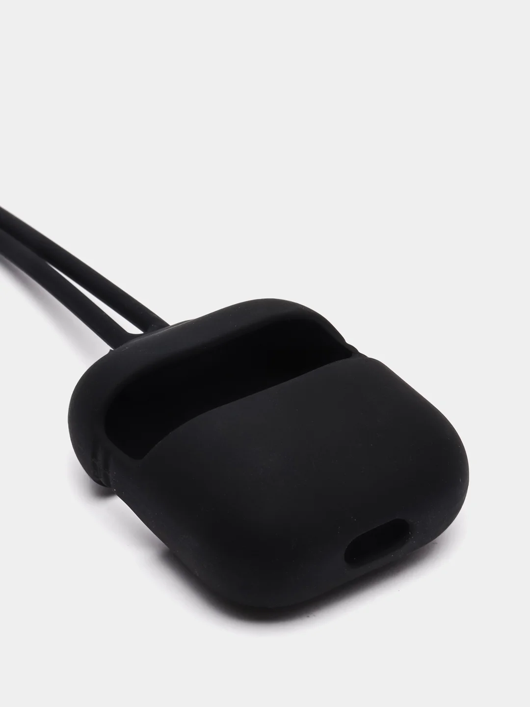 Черный силиконовый чехол для Airpods