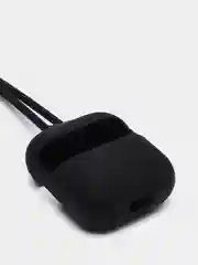 Черный силиконовый чехол для Airpods