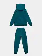 Бежевый меланж спортивный костюм утепленный