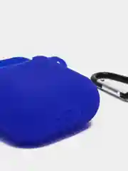 Синий чехол для наушников AirPods