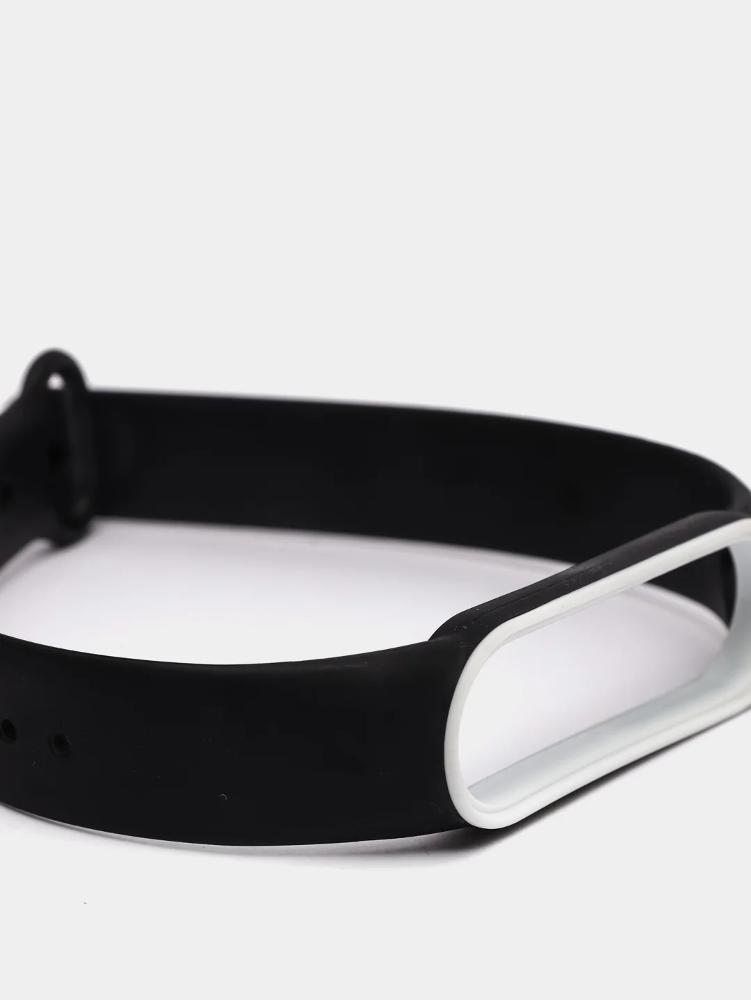 Белый силиконовый ремешок для Xiaomi Mi Band 5