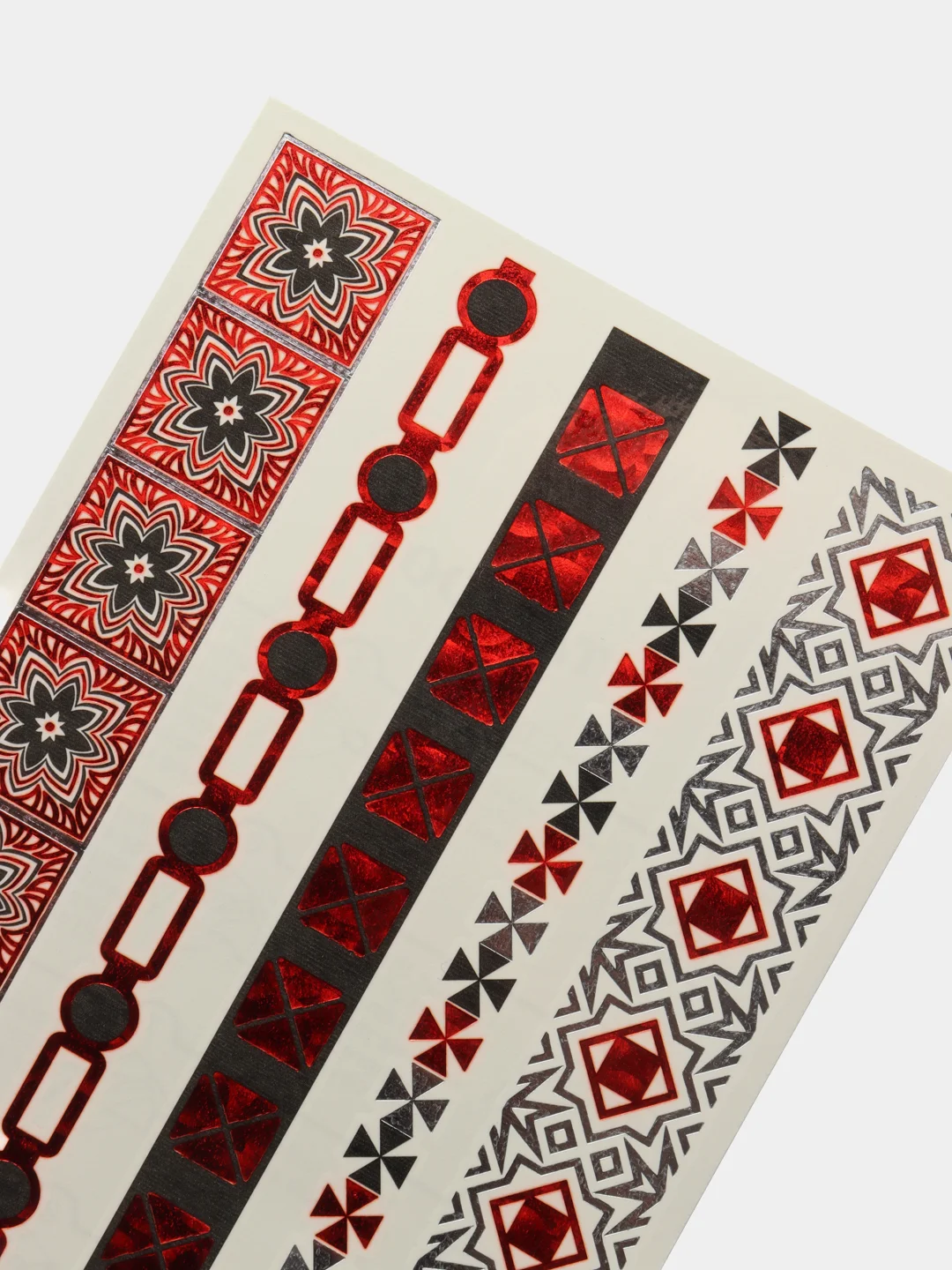 Золотой временные татуировки Flash Tattoo