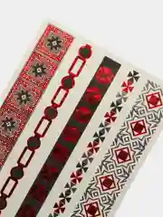 Золотой временные татуировки Flash Tattoo