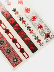 Золотой временные татуировки Flash Tattoo