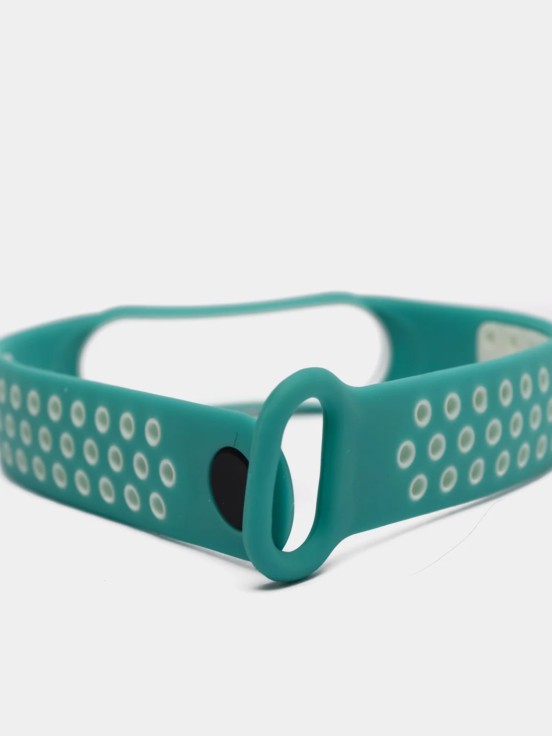 Бирюзовый силиконовый ремешок для Mi Band 5