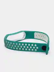Бирюзовый силиконовый ремешок для Mi Band 5