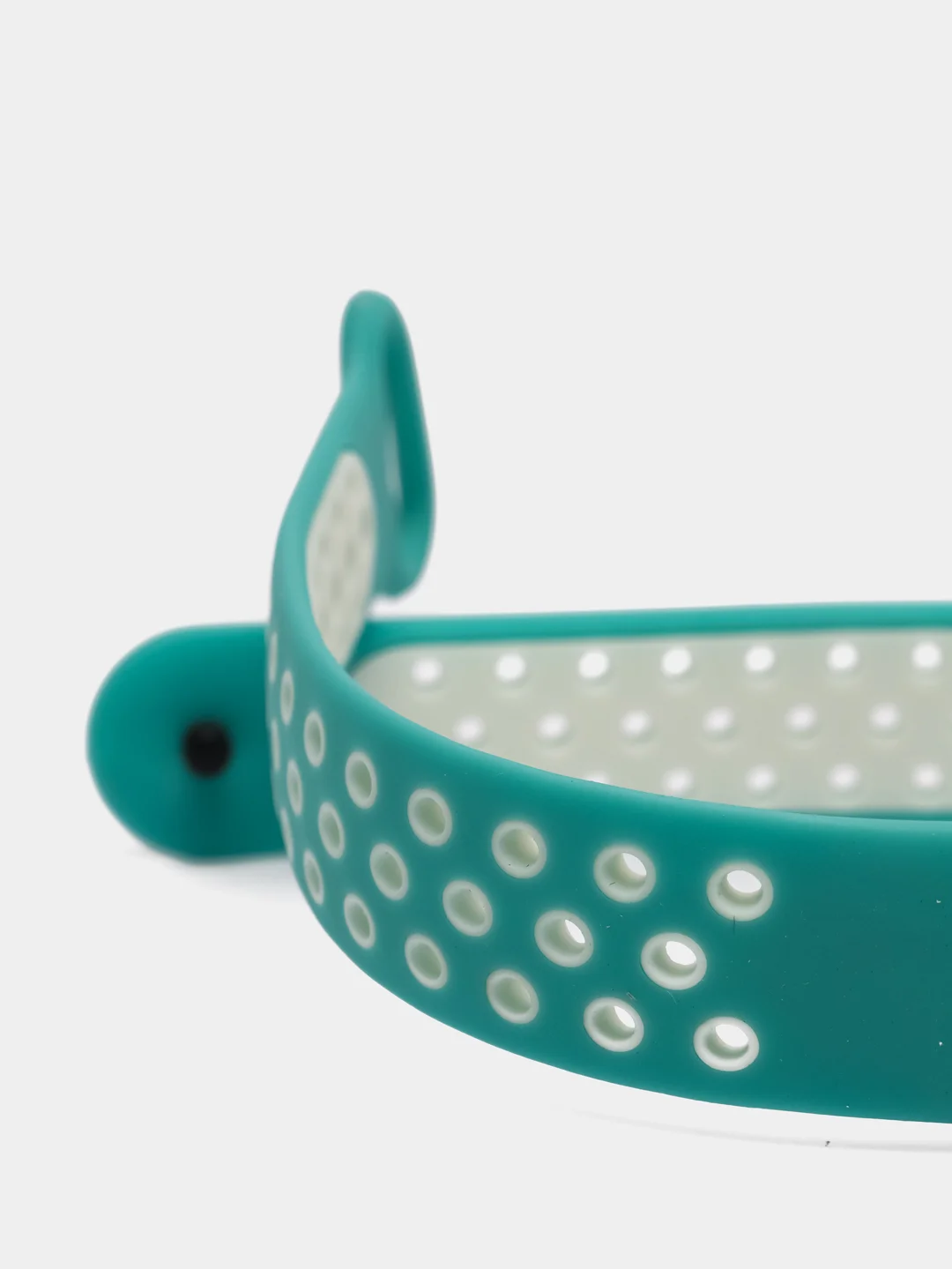 Бирюзовый силиконовый ремешок для Mi Band 5