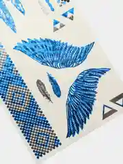 Пастельно-коралловый временные татуировки Flash Tattoo