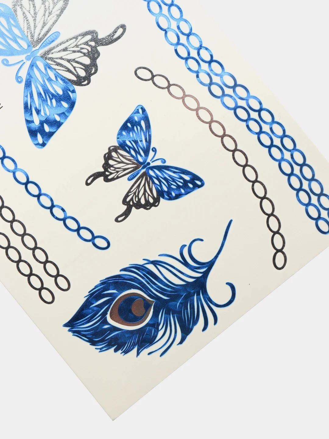 Пастельно-коралловый временные татуировки Flash tattoo