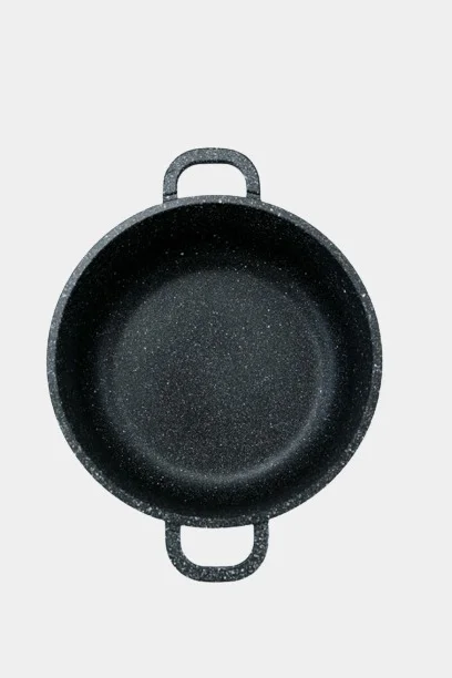 Черный кастрюля Гардарика 1602-04-10 с крышкой "Орион" 2 л, 20 см